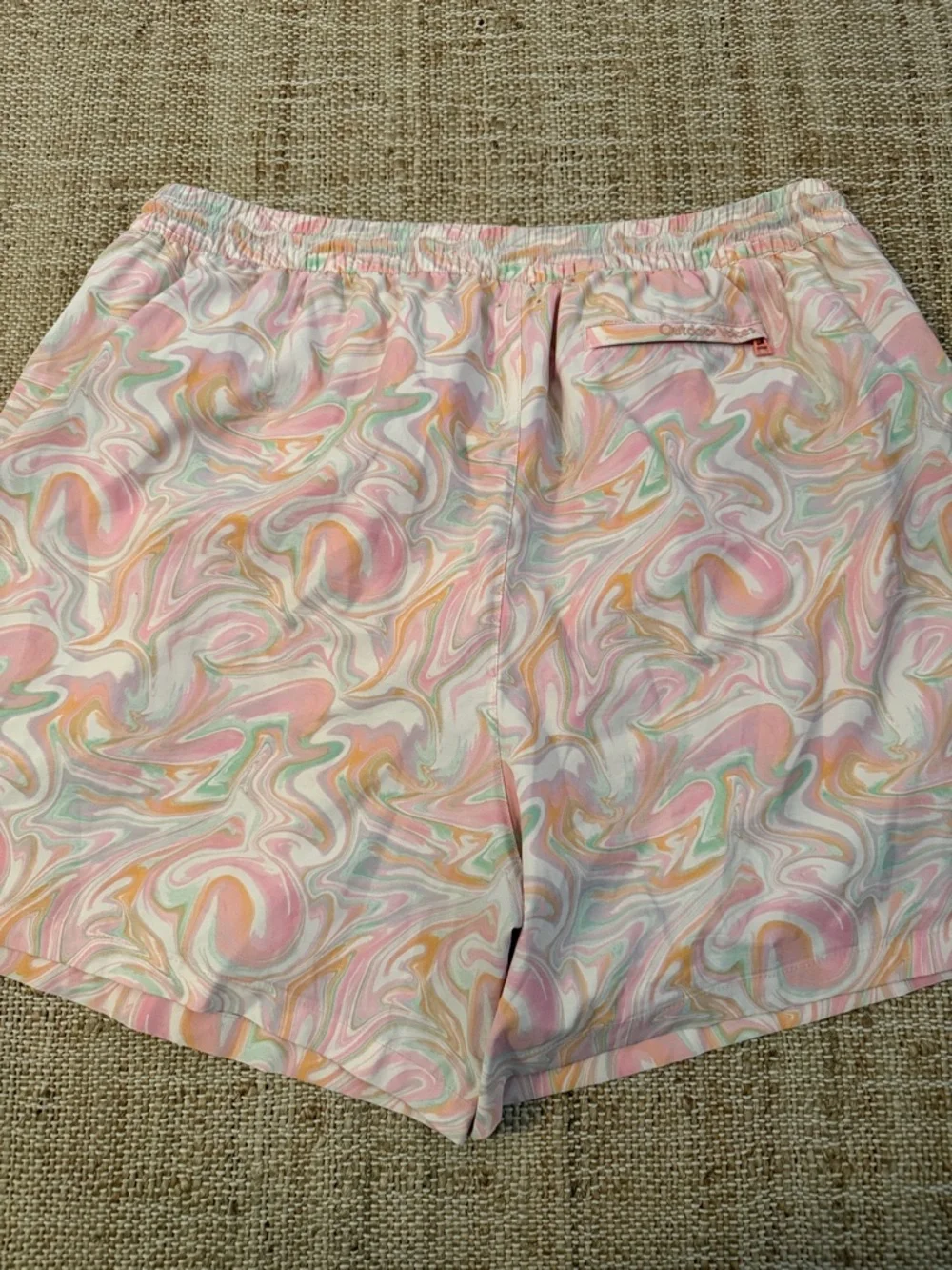 Outdoor Voices SolarCool 5” Short in Pink Marble Size XL